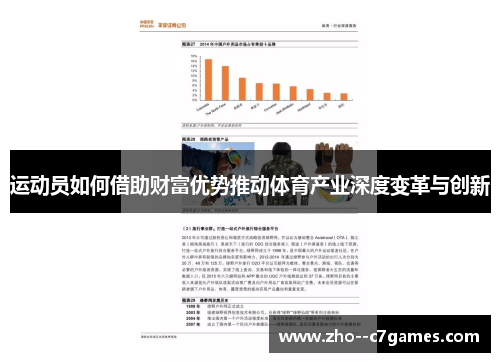 运动员如何借助财富优势推动体育产业深度变革与创新